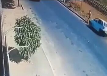 Após atropelar idoso, motorista foge sem prestar socorro, em Pires do Rio