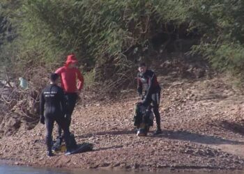 Bombeiros localizam corpo de empresário que caiu de canoa, em Pires do Rio