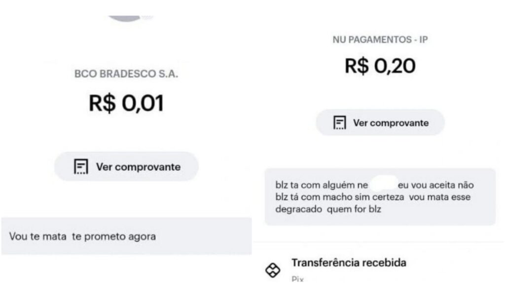 Homem é preso suspeito de ameçar ex via pix: "Vou te matar, te prometo"