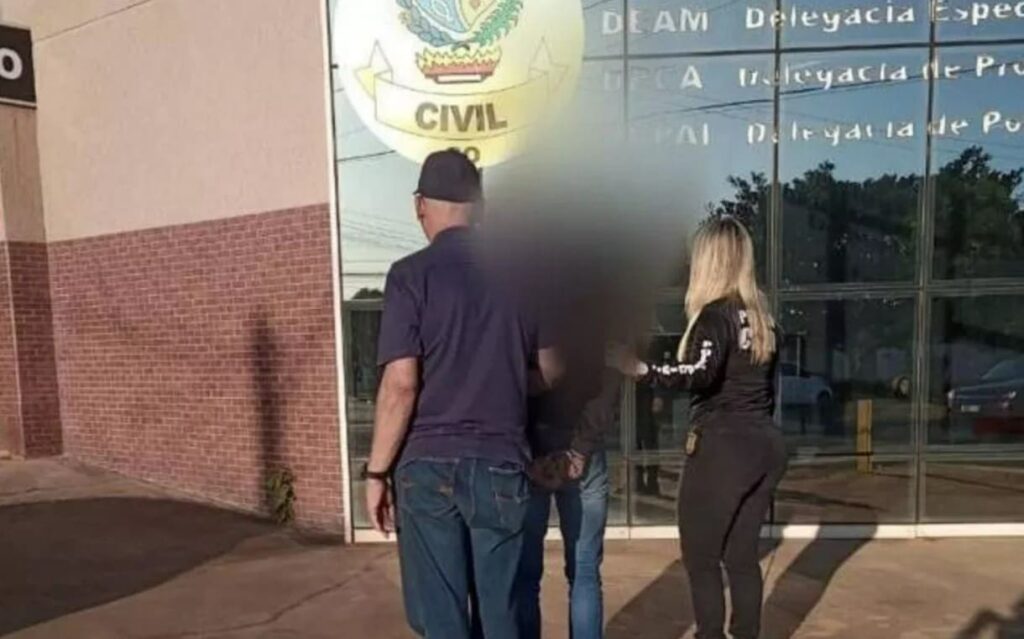 Jovem é preso suspeito de abusar sexualmente da enteada de 7 anos, em Trindade