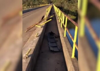 Motorista que caiu de ponte é encontrado a 22 metros de profundidade, em Minaçu