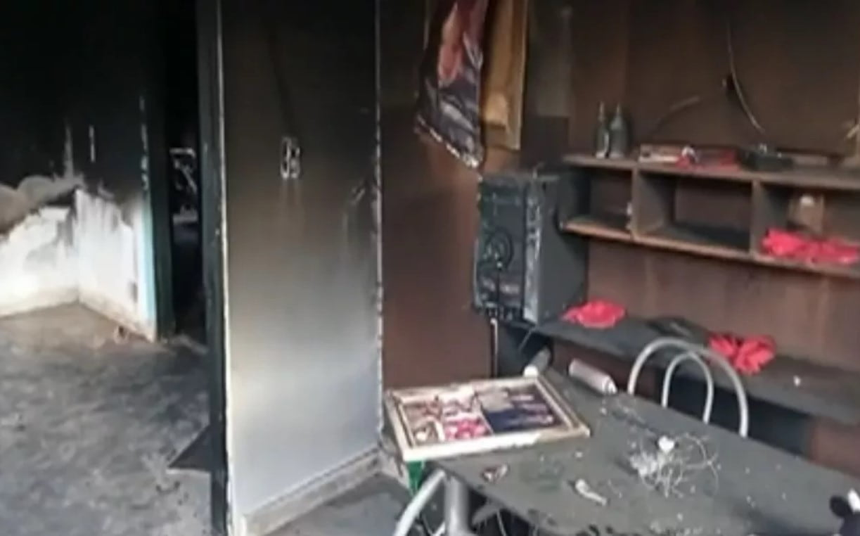 Criança põe fogo na própria casa após brincar com isqueiro, em Anápolis