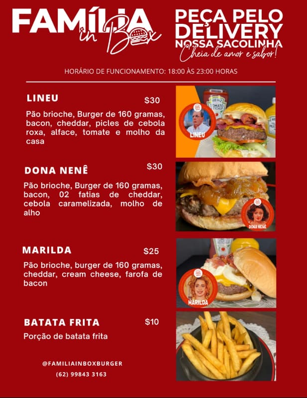 Família In Box Burguer participa de festival de hambúrguer no Buriti Shopping
