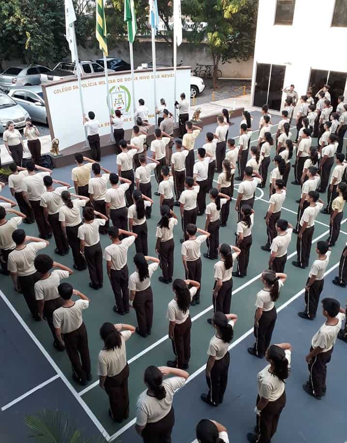 Inscrições abertas para sorteio de 8,3 mil vagas para colégios militares em Goiás