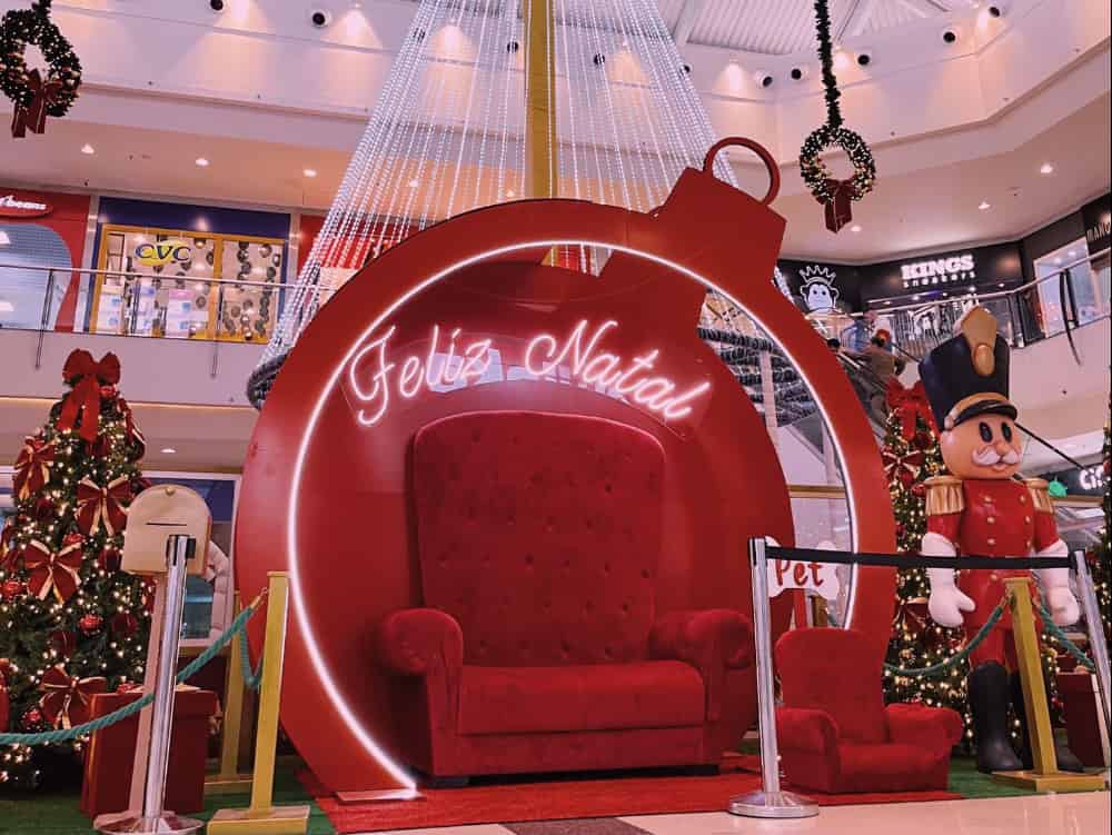 Natal 2022: chegada do Papai Noel em shoppings de Goiânia abre festividade natalina