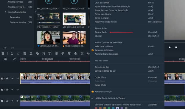 Som indesejado no vídeo: como retirar?
