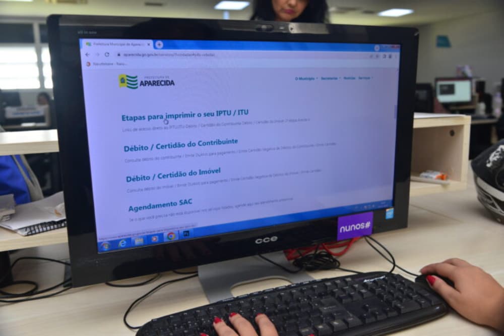 Aparecida libera emissão de boletos para pagamento do IPTU/ITU 2023