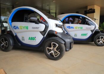 Veículos elétricos para testes chegam a Goiânia para estimular frota verde
