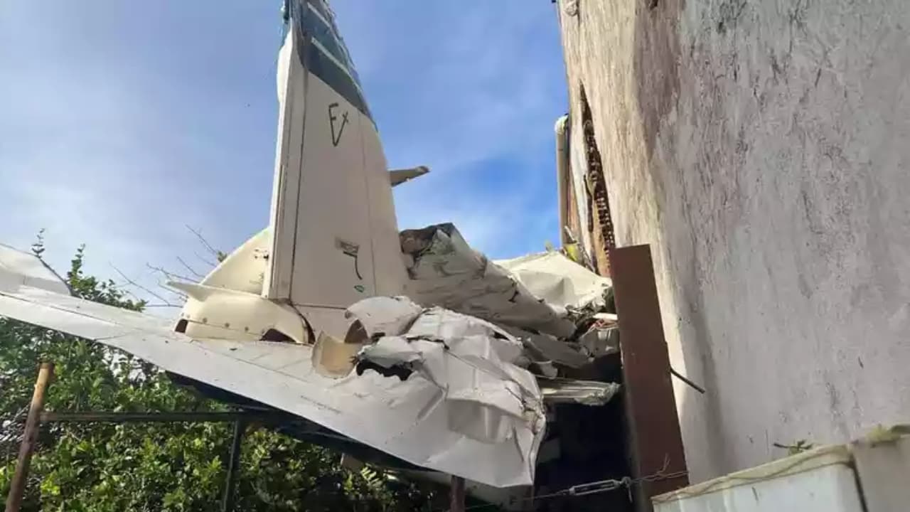 queda de avião em Goiânia