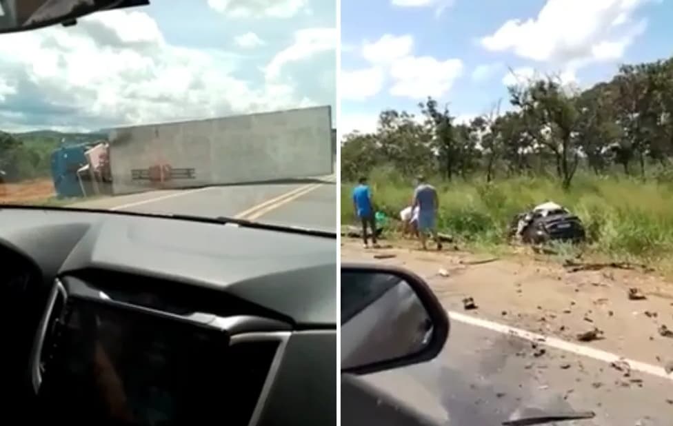 acidente em Hidrolina mata policial militar