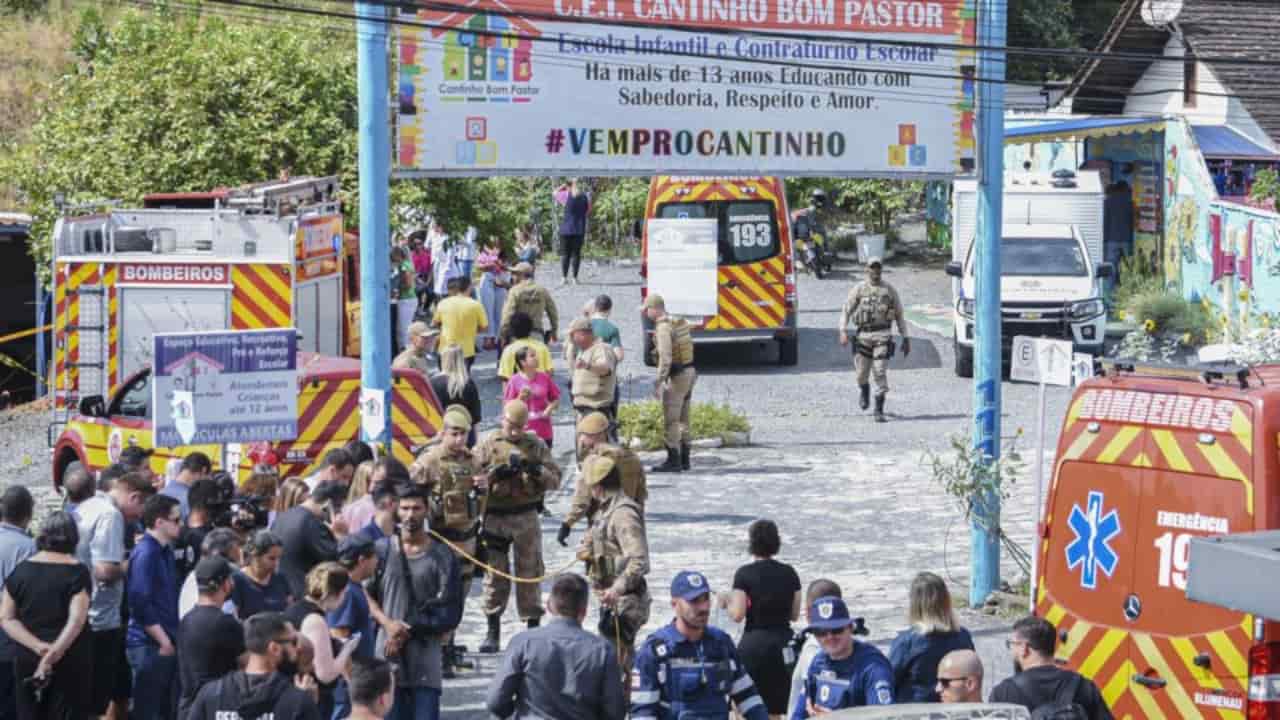 ataque em Blumenau