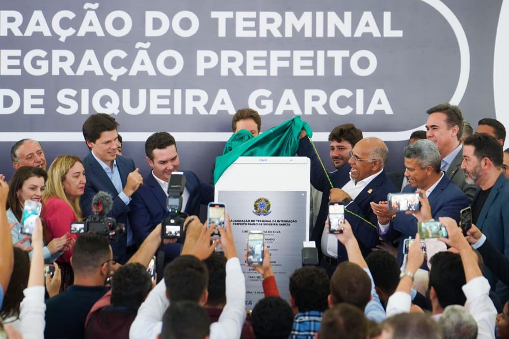 Inauguração do Terminal Paulo Garcia