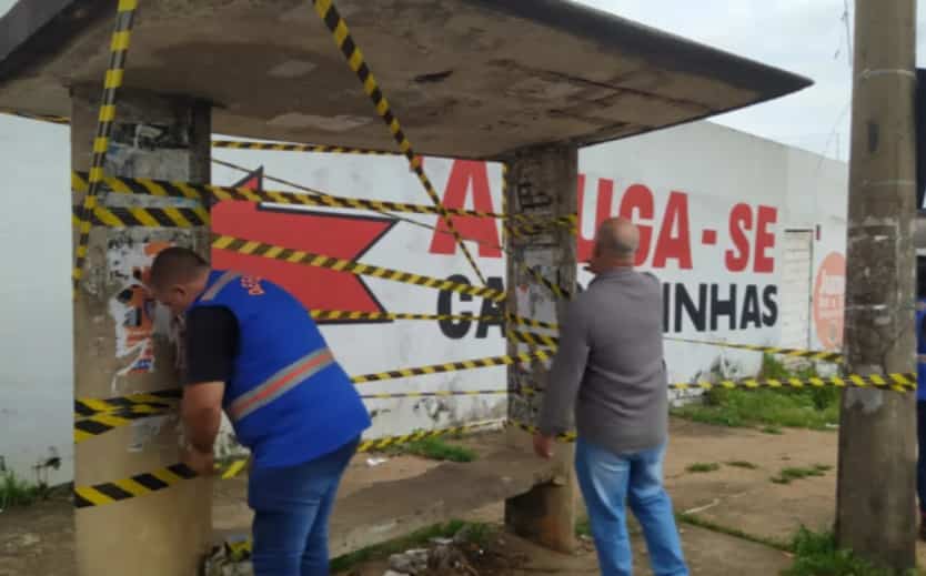 Defesa Civil interdita pontos em Aparecida de Goiânia.