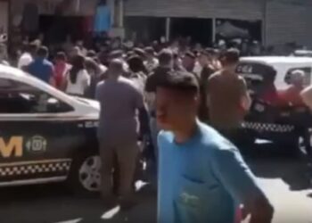 confusão na região da 44