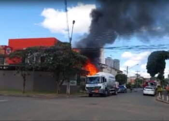 incêndio em restaurante de Goiânia