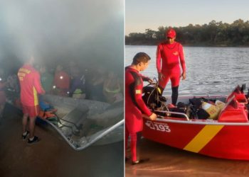 Acidente entre canoas no Rio Araguaia deixa um ferido e barqueiro desaparecido