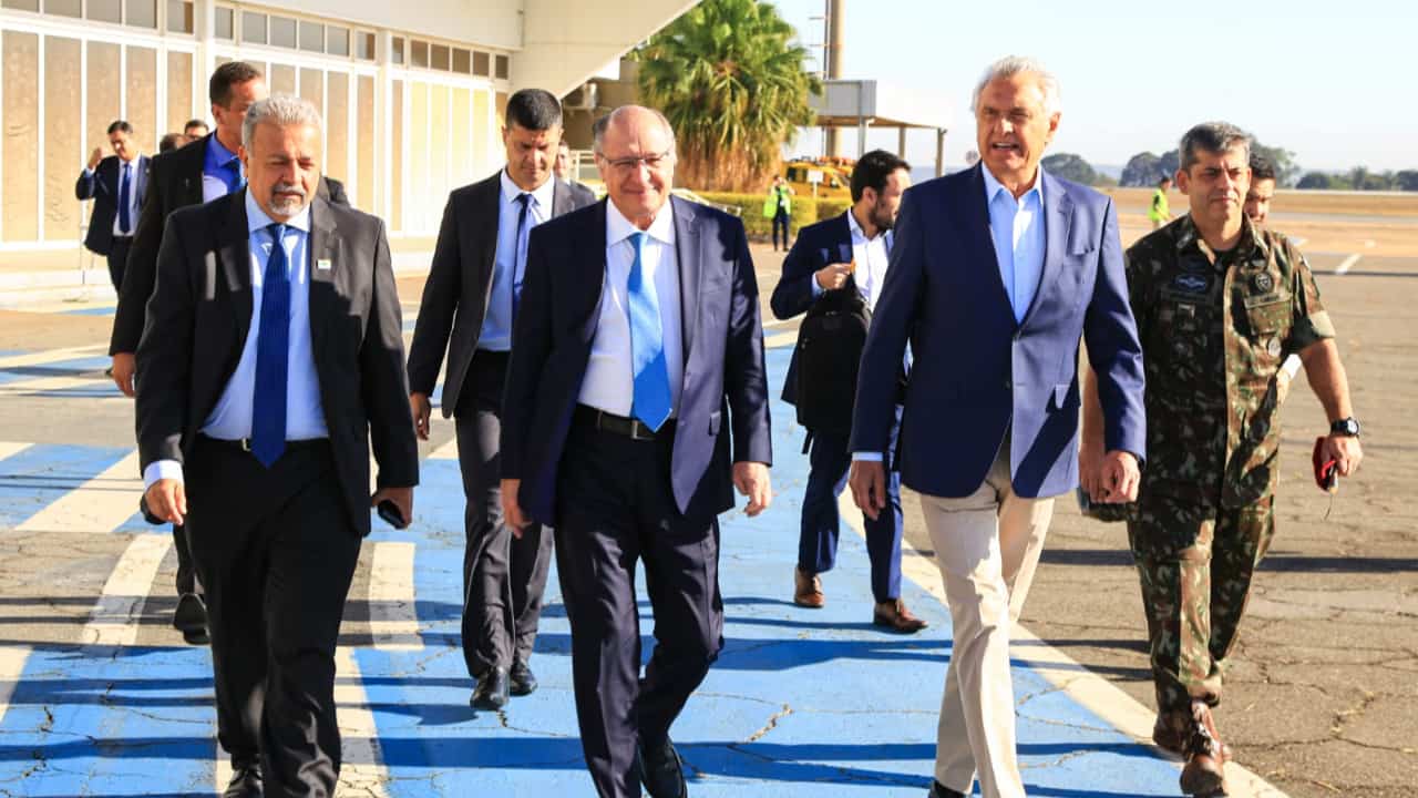 Alckmin e Caiado