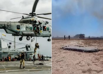 helicóptero da Marinha cai em Formosa