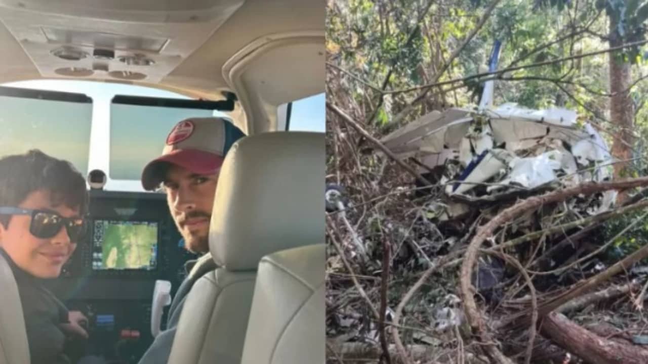 queda de avião
