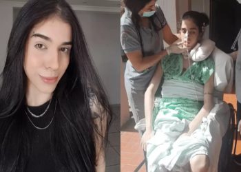 Jovem que cheirou pimenta