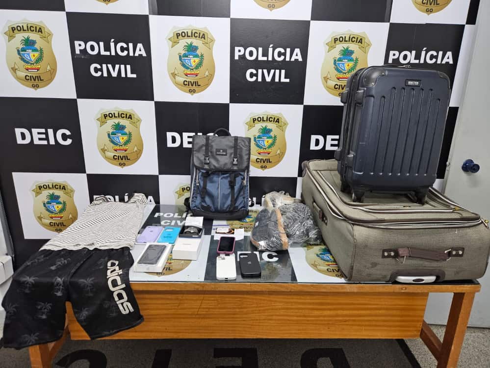 itens encontrados com suspeito de matar arquiteto