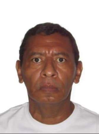idoso vítima de acidente na BR-414