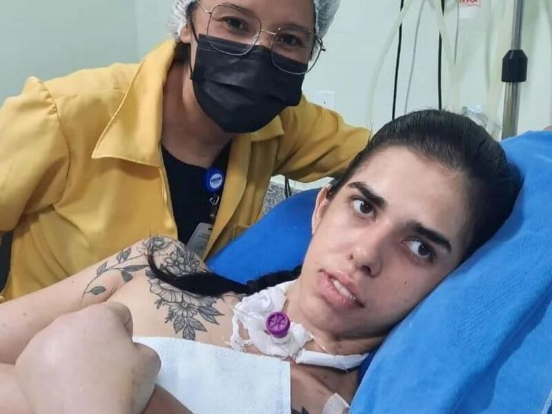 Jovem que cheirou pimenta 