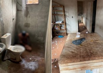 Homem é preso após abandonar irmão autista sem comida; vítima comia próprias fezes
