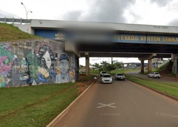 Obras no viaduto Ayrton Senna alteram trânsito na BR-153, em Anápolis