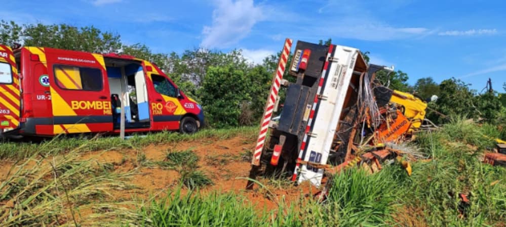 acidente em Goiás