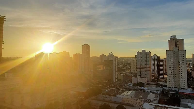 Altas temperaturas em Goiânia