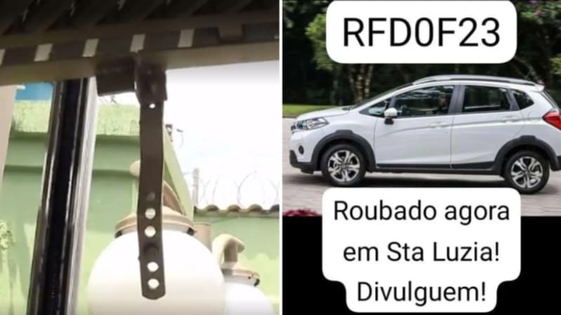 Itens roubados