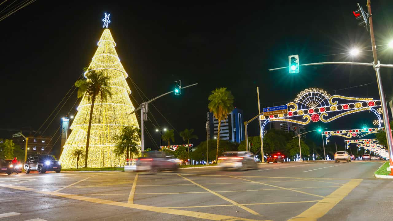 Corais apresentam cantata de Natal nas escadarias do Palácio nesta quarta-feira, (13), em Palmas. Foto: Divulgação