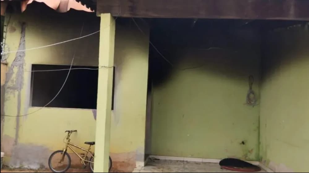 casa de suspeito é incendiada