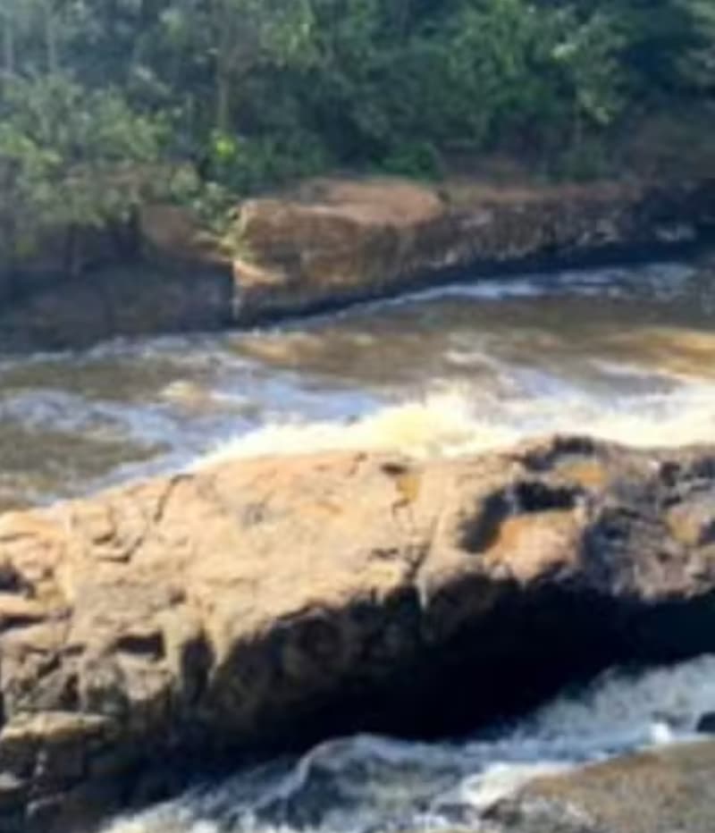 Rio que a criança se afogou