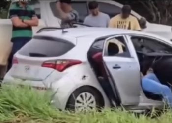 Dois ex-PMs e outro homem morrem em confronto com a polícia na GO-070, em Goianira
