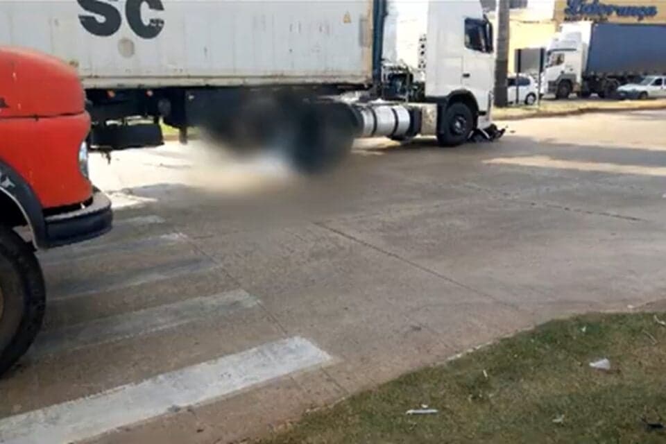 acidente na Avenida Perimetral