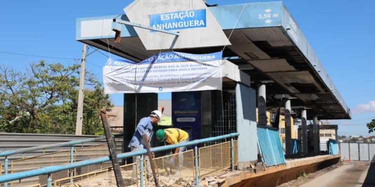 Plataformas do Eixo Anhanguera serão bloqueadas para reformas; veja cronograma