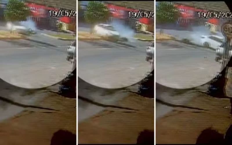 Acidente de Policial Militar em Goiânia 