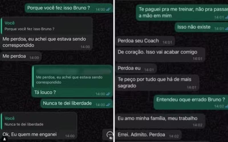 Suspeito de importunação