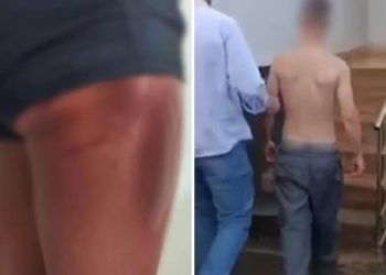 Mulher pula de carro em movimento para fugir de agressões, em Goiás