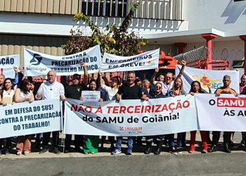 Servidores do Samu anunciam greve a partir da próxima semana, em Goiânia
