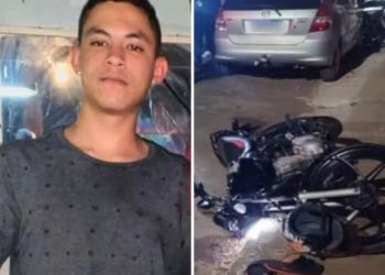 Veja o momento em que policial atira na boca de jovem durante abordagem, em Goiás