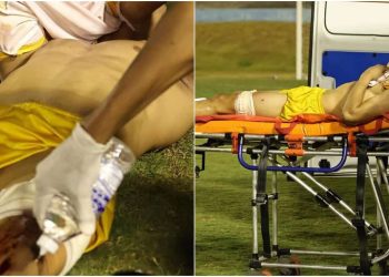 Goleiro baleado por PM em jogo Ministério do Esporte diz que ação foi desproporcional e violenta