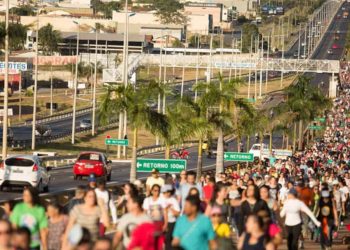 Mais de 1,2 milhão de fiéis passaram por Trindade no 1º fim de semana da Romaria