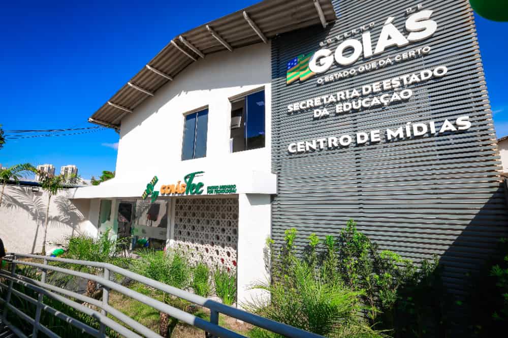 Instalações do Centro de Mídia do GoiásTec