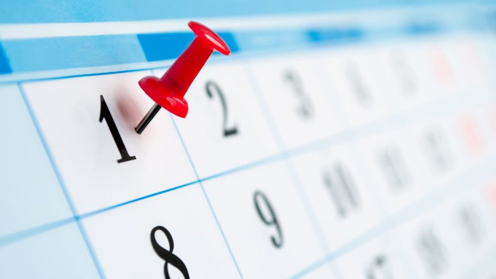 Veja o calendário de feriados e pontos facultativos em 2025