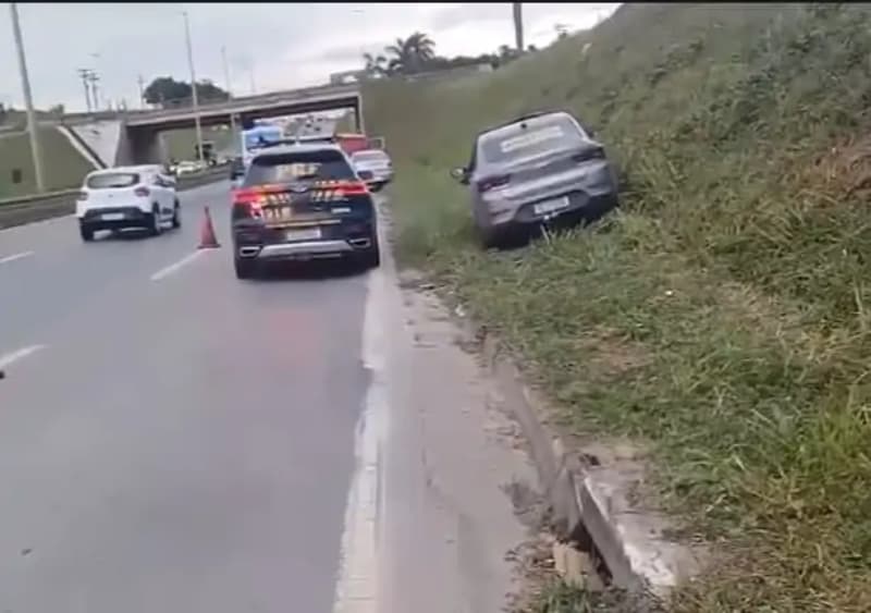 Acidente com motorista