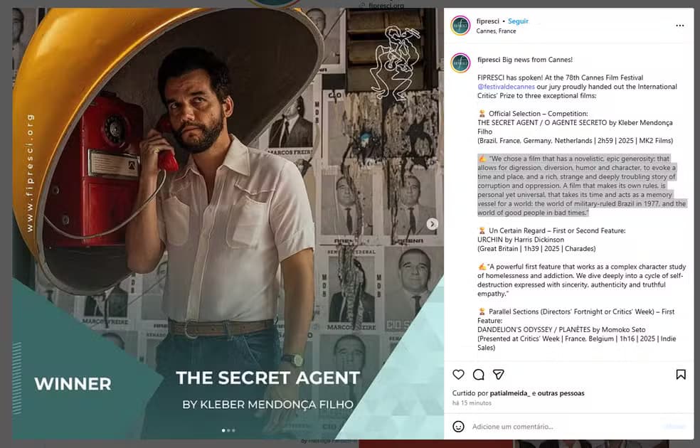 O Agente Secreto