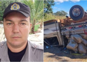 PM morre após caminhonete capotar na GO-338, em Pirenópolis